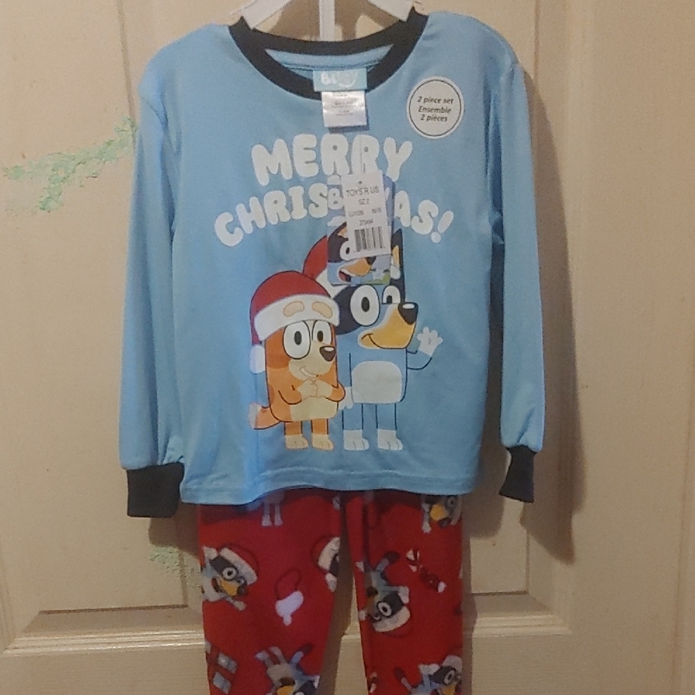 Kids Bluey Pajamas Set